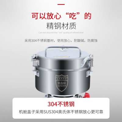 2500克中药粉碎机家用五谷杂粮磨粉机三七打粉机商用超细研磨机图2