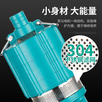 QD多级潜水泵高扬程油浸泵高压小老鼠家用1寸农田灌溉220V抽水机图2