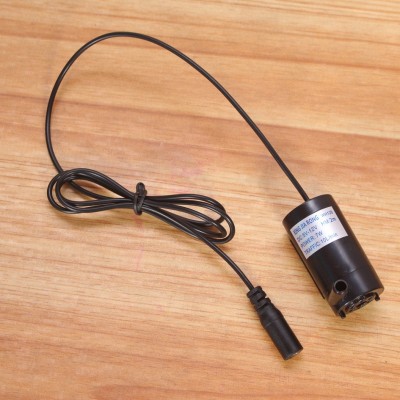 厂家供应DC5.5迷抽水机迷你潜水泵5V12V车用尿素导流抽水机黑色图2
