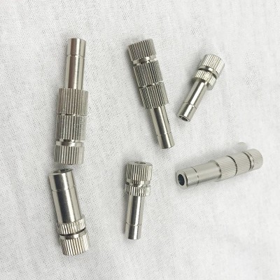 黄铜快插式低压雾化喷嘴 细雾降温加湿除尘雾化 精细喷头工业加湿图2