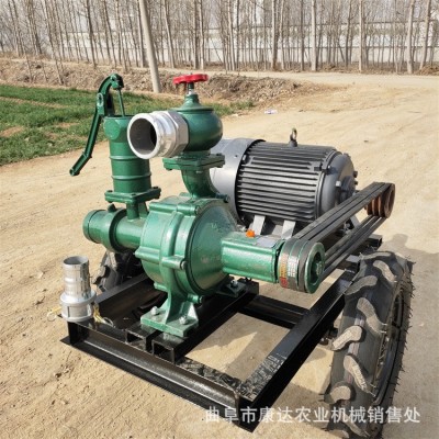 双叶轮增压泵 柴油移动泵车 扬程150高扬程高压力喷灌机图3