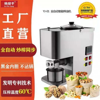 有家家用新型炸油机全自动小型花生榨油机家庭冷热不锈钢炸油机图2
