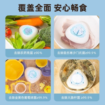 跨境爆款果蔬净化器自动家用食材清洗机消毒杀菌除农残无线洗菜机图2