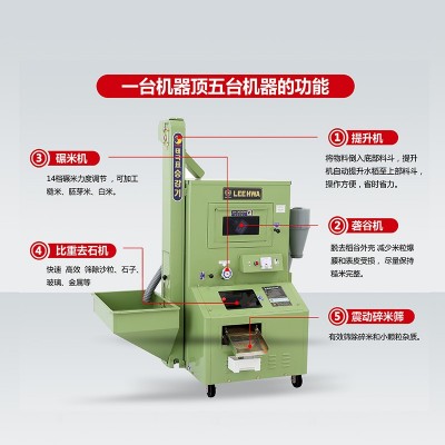 一点金大型碾米机商用多功能打米机家用小型鲜米机全自动新款米机图4