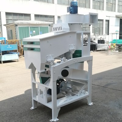 大米碾白机水稻谷子加工设备成套碾米机 rice mill 出口组合米机图2