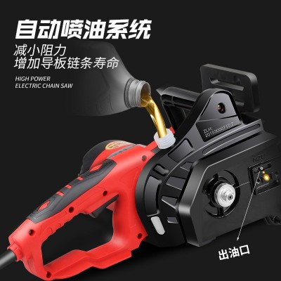 家用电锯电链锯伐木锯全铜大功率电机免工具调紧链条厂家直销包邮图3