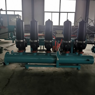 砂石过滤器 砂石反冲洗过滤器园林园艺自动反冲洗叠片离心过滤器图4