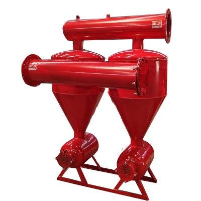 定制离心式过滤器农用滴灌喷灌过滤器 3寸 4寸 旋流泥沙过滤器图5