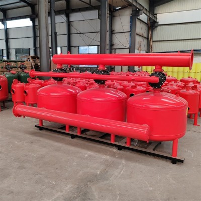 定制离心式过滤器农用滴灌喷灌过滤器 3寸 4寸 旋流泥沙过滤器图4