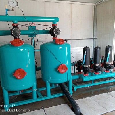 4寸全自动反冲洗过滤器大棚农业灌溉滴灌设备2寸砂石叠片过滤器图2