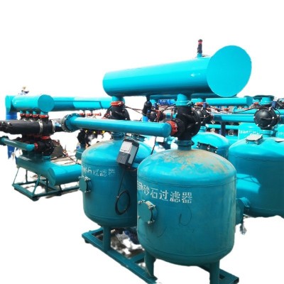 现货供应手动自动砂石过滤器 农业大棚用反冲洗砂石过滤器图5