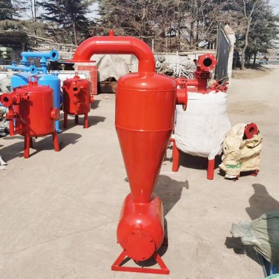 钢制离心网式过滤器 大棚滴灌喷灌离心加网式过滤设备图2