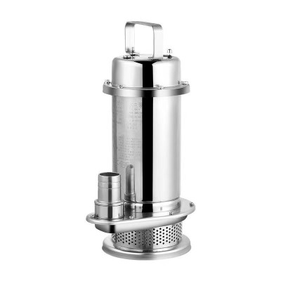 定制QDX全不锈钢潜水泵220V/380V农用灌溉清水泵高扬程小型抽水泵图5