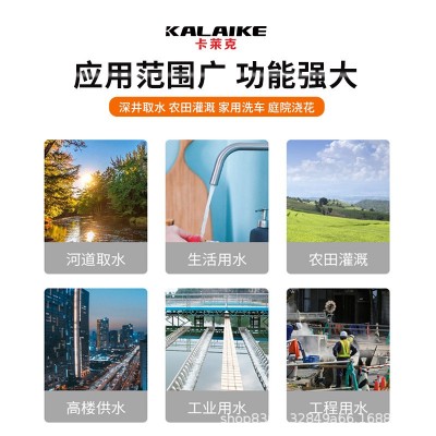 多级潜水泵220V家用油浸泵高扬程深井泵农用排灌单相大流量抽水机图4