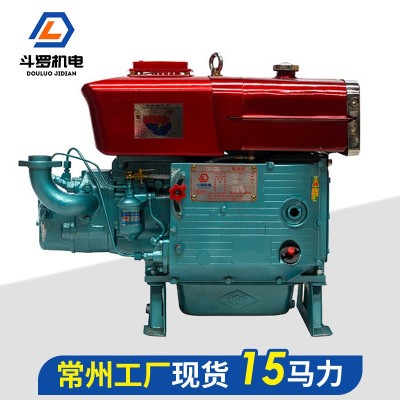 常州单缸柴油机ZS1100水冷单杠15马力匹农用船用柴油发动机批发图2