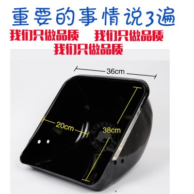 钢板母猪食槽不锈钢母猪料槽产床料槽定位栏猪槽下料槽母猪喂料槽图2