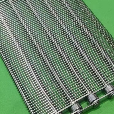 可加工304不锈钢眼镜型网带链条式眼镜网链耐高温清晰烘干机输送图2