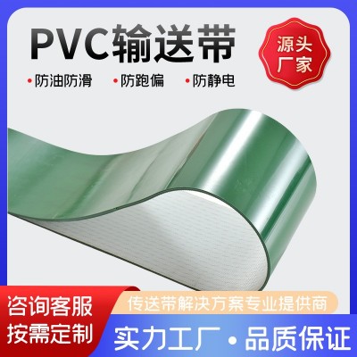 PVC输送带轻型输送带皮带厂家直销 工业皮带流水线传送带生产厂家图2