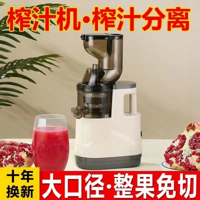 工厂代发榨汁机汁渣分离家用水果蔬菜商用大型口径免切过滤原汁机图3