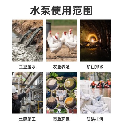 WQAS切割式污水泵化粪池养殖场专用泵带铰刀潜水泵排污 排泥切割泵图4