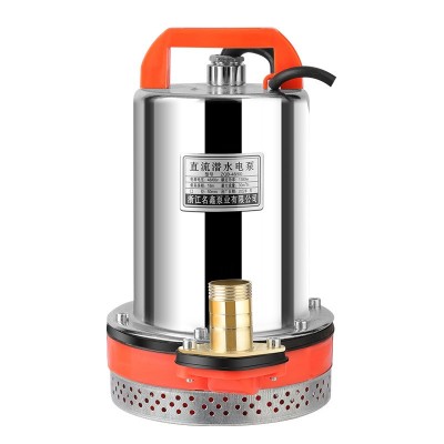 直流潜水泵48V60V高扬程大流量农用灌溉浇地浇花电瓶车 不锈钢水泵图4