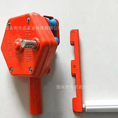厂家批发韩式手动卷帘机 温室配件小棚适用手摇式卷膜器图4