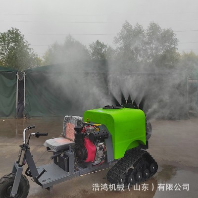 全自动柴油打药机园林果树果园高压喷雾器 自走式电动三轮打药机图3