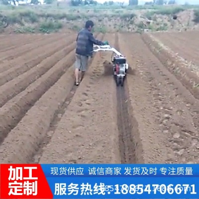 批发大马力柴油犁地机 四驱自走式微耕机 多功能新型农用工具图3
