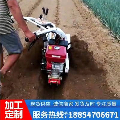 批发大马力柴油犁地机 四驱自走式微耕机 多功能新型农用工具图5