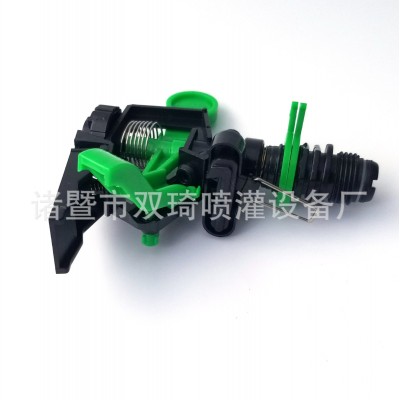 360度自动旋转摇臂喷头 4分DN15塑料草坪园林喷头喷灌喷水器批发图3