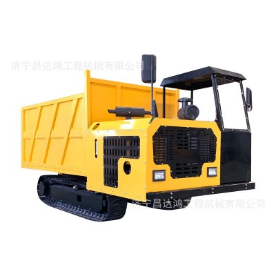大型履带运输车8吨10吨多功能农用翻斗车全地形山地爬山虎履带车图5