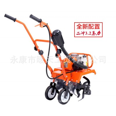 厂家直供二冲程汽油3.2马力微耕机，除草机图5