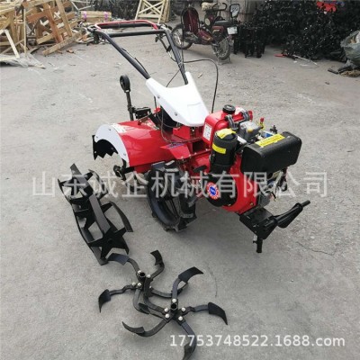 果园田园管理机小型四驱微耕机大葱土豆种植用开沟器图2