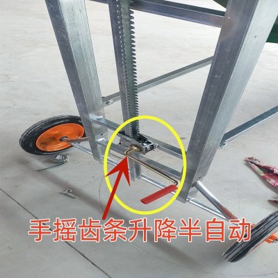 传送带家用小型皮带输送机玉米棒子爬坡输送带颗粒散料裙边输送带图3