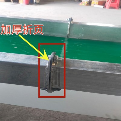 传送带家用小型皮带输送机玉米棒子爬坡输送带颗粒散料裙边输送带图4