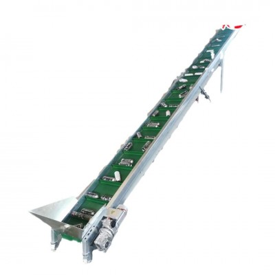 传送带家用小型皮带输送机玉米棒子爬坡输送带颗粒散料裙边输送带图5