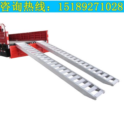 江苏挖机铝合金爬梯钻机跳板拖拉机铝跳板厂家批发销售久达大象牌图5