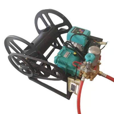 农用高压喷雾器果园喷药器 48V60V电三轮远程遥控自动收卷管图5