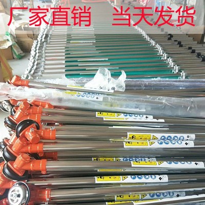 背负式割草机工作杆侧挂式割灌机操作杆打草机除草机铝管配件总成图4