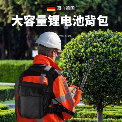 无刷单手电动绿篱机充电式手持便携弧形弯刀球型茶树修枝修剪机图3