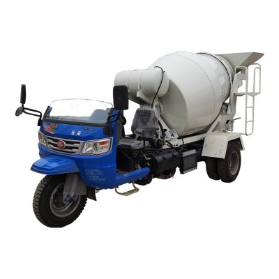 厂家直供三轮水泥混凝土搅拌车 1.5方2方小型混凝土罐车供应图5