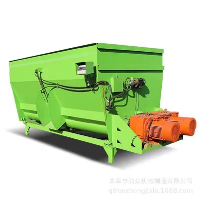 养殖牛羊tmr饲料搅拌机牧场全日粮混合拌料机青储草料粉碎搅草机图5