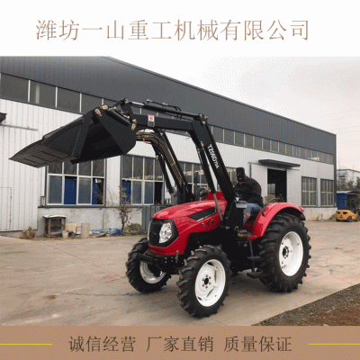 拖拉机前装四合一铲斗 推土板货叉抱草夹配套农机具辅具图3