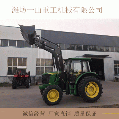 拖拉机前装四合一铲斗 推土板货叉抱草夹配套农机具辅具图2