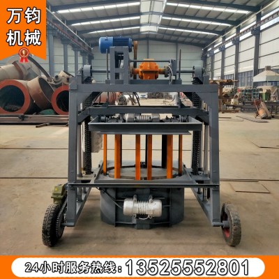 移动U型渠T型渠成型机 高速水槽沟渠成型机 养殖场沟渠排灌水渠机图4