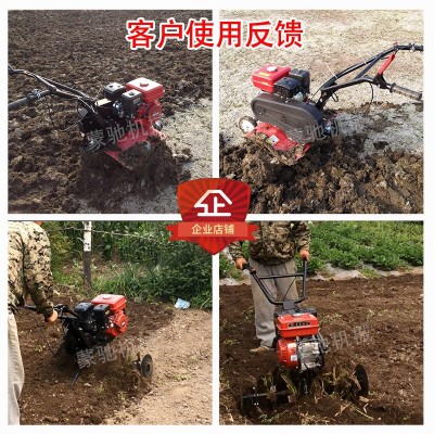多功能小型手扶微耕机果园农场菜地松土除草开沟旋耕机 田园管理机图4