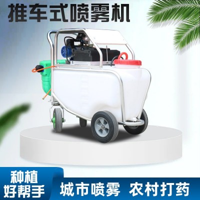 手推式喷雾器养殖农用电动高压喷雾机果园消毒打药机厂家批发图2
