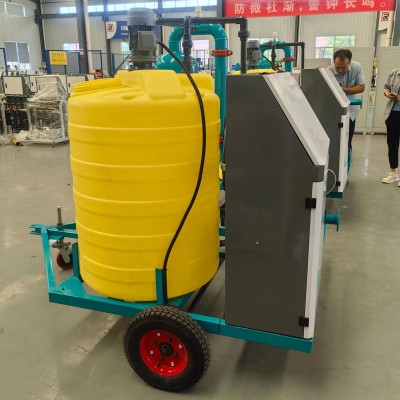 移动式智能水肥一体机 农业物联网水肥一体化 移动式泵站图2