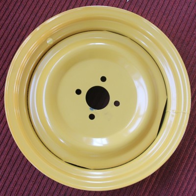 厂家生产600-12四孔钢圈4.00E-12适配轮胎550-12 600-12轮毂图2