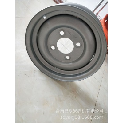 厂家生产4J-13钢圈轮辋适配600-13，农用车三轮车微型车轮毂图3